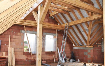 Bottom Pond attic trusses
